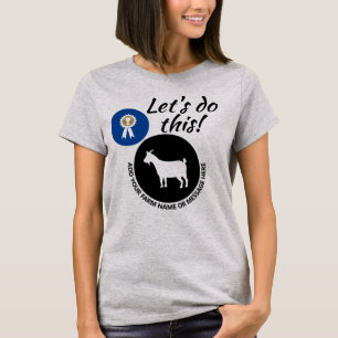 County Fair Livestock Pygmy Goat Show T-Shirt