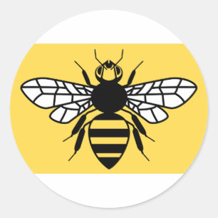 County Flag of Greater Manchester Classic Round Sticker