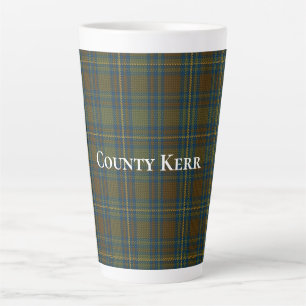 County Kerr Tartan Latte Mug