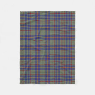 County Kildare Irish Tartan Fleece Blanket