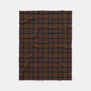 County Laois Irish Tartan Fleece Blanket