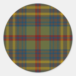 County Limerick Irish Tartan Classic Round Sticker