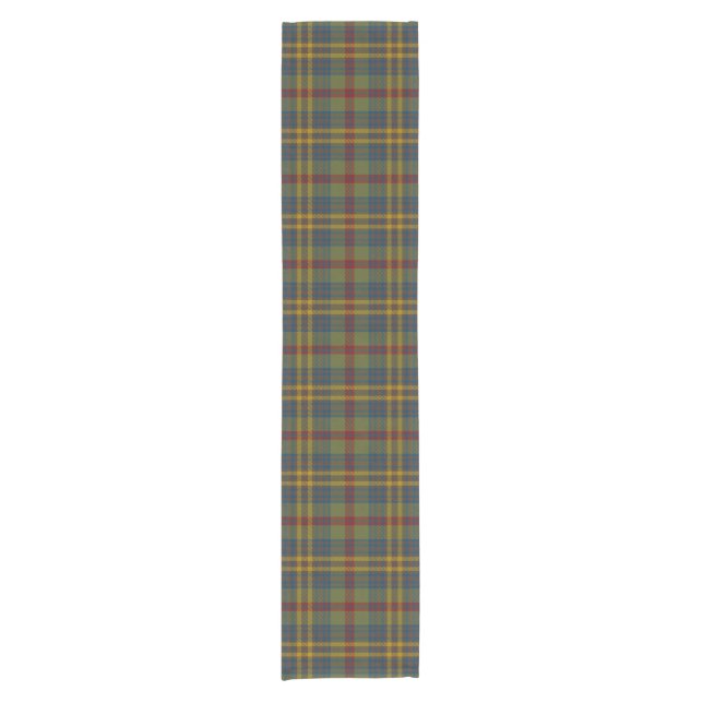 County Limerick Irish Tartan Short Table Runner (Front)