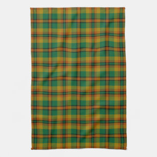 County Londonderry Irish Tartan Tea Towel