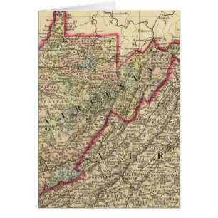 County map West Virginia