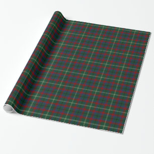 County Mayo Irish Tartan Wrapping Paper