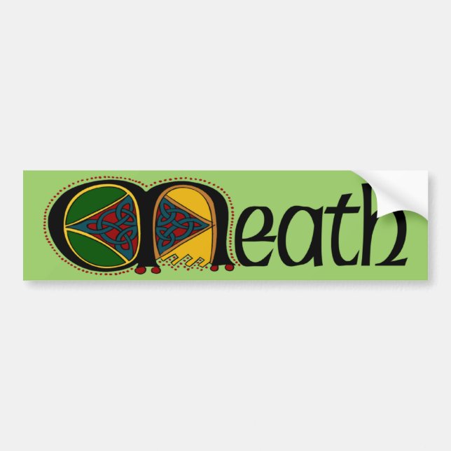 County Meath Bumper Sticker (Front)