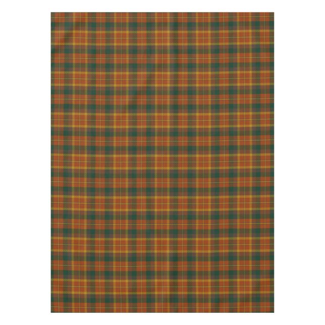 County Monaghan Irish Tartan Tablecloth (Front)