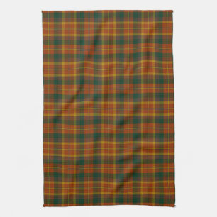 County Monaghan Irish Tartan Tea Towel