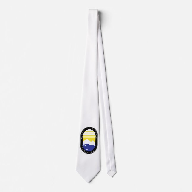 County of Alameda flag Tie (Front)