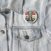 County of Los Angeles seal 6 Cm Round Badge (In Situ)