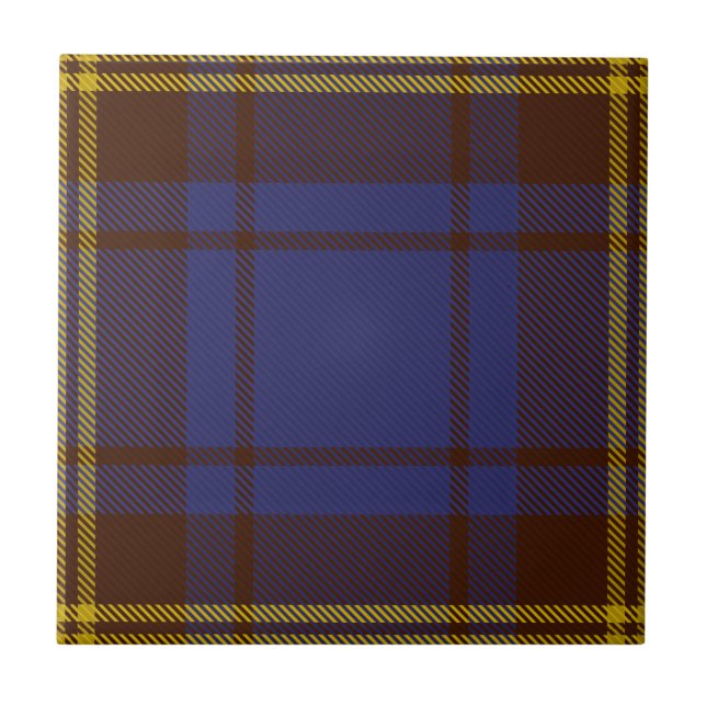 County Sligo Irish Tartan Tile (Front)
