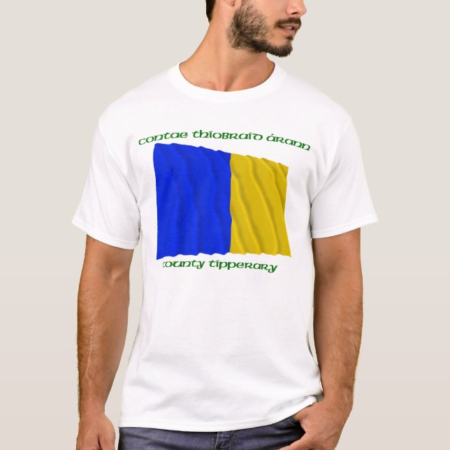 County Tipperary Colours T-Shirt (Front)