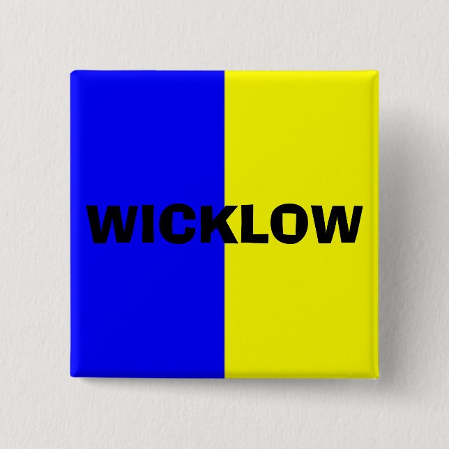 County Wicklow  Flag Badge (Front)