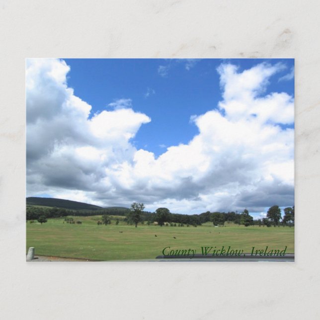County Wicklow, Ireland Postcard (Front)