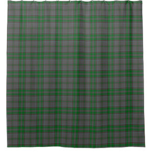 County Wicklow Irish Tartan Shower Curtain