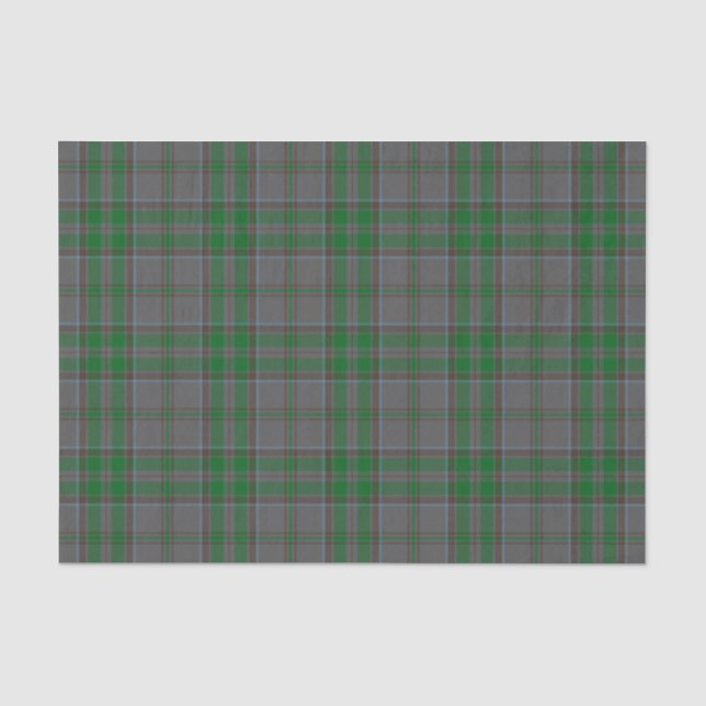 County Wicklow Irish Tartan Tissue Paper (Front)