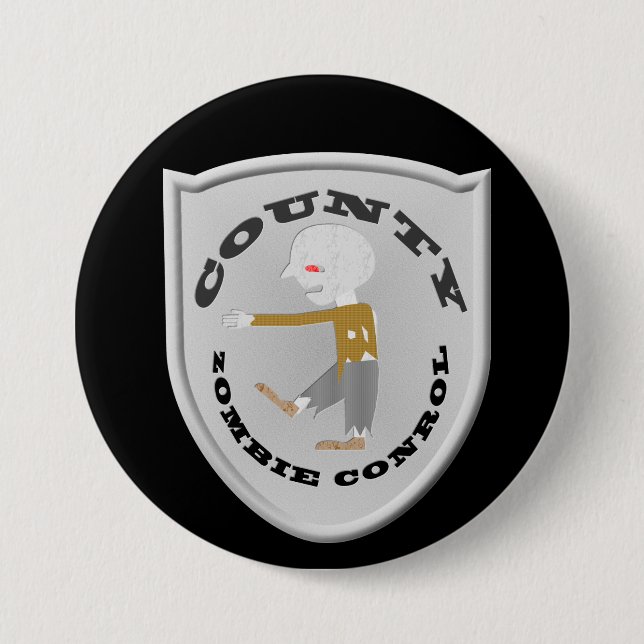County Zombie Control Badge (Front)