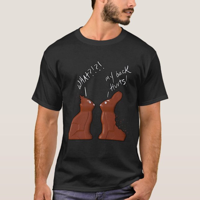 Coupe Joke Sarcastic Bunnies Easter T-Shirt (Front)