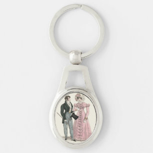 Couple Antique Wedding 1823 Man Woman Fashion Key Ring