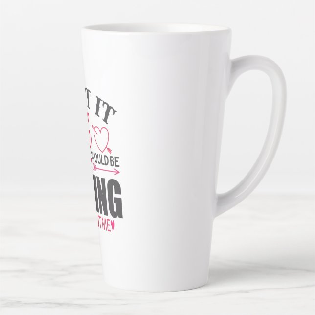 Couple Art Admit It Life Latte Mug (Right)