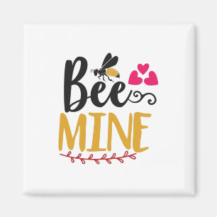 Couple Art Bee Mine Magnet