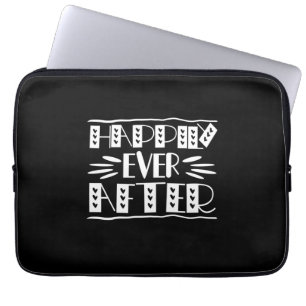 Couple Art Happily Ever After Laptop Sleeve