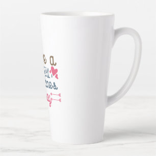 Couple Art Have A Wonderful Valentine's Day Latte Mug
