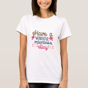 Couple Art Have A Wonderful Valentine's Day T-Shirt