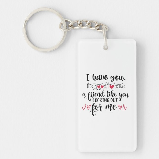 Couple Art I Have You Key Ring (Front)