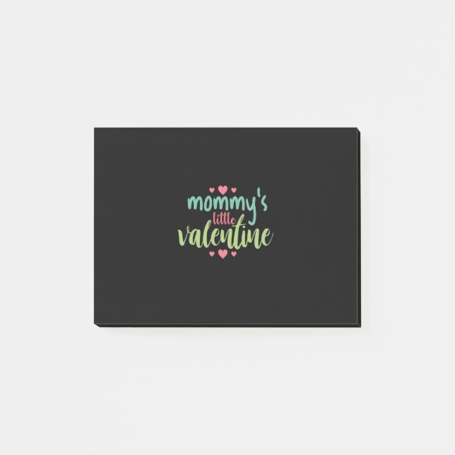 Couple Art Mummy's Little Valentine Post-it Notes (Front)