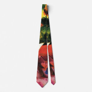 Couple At The Garden Table by August Macke Tie