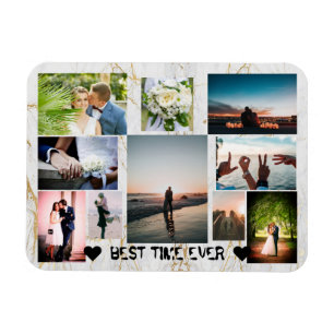 Couple BEST TIME EVER Personalised Valentine's Magnet
