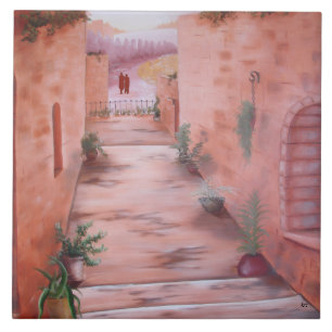 Couple Ceramic Tile