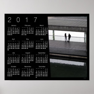 COUPLE City of Sciences Paris Calendar Poster 2017