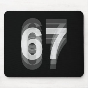 Couple Costume 67 Six Seven Meme Funny _1  Mouse Pad