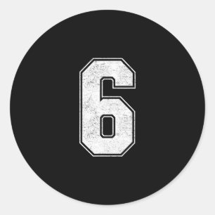 Couple Costume Duo 67 Six Seven Meme Funny Classic Round Sticker
