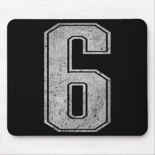 Couple Costume Duo 67 Six Seven Meme Funny Number Mouse Pad