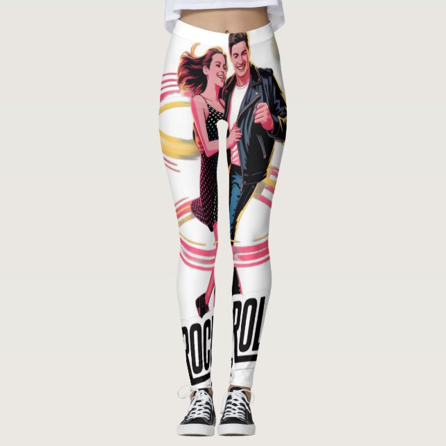 Couple dance  leggings (Front)