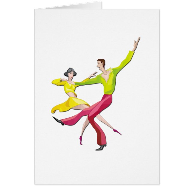 Couple Dancing Customisable Cards (Front)