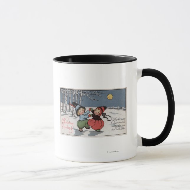 Couple Dancing in Moonlight Mug (Right)