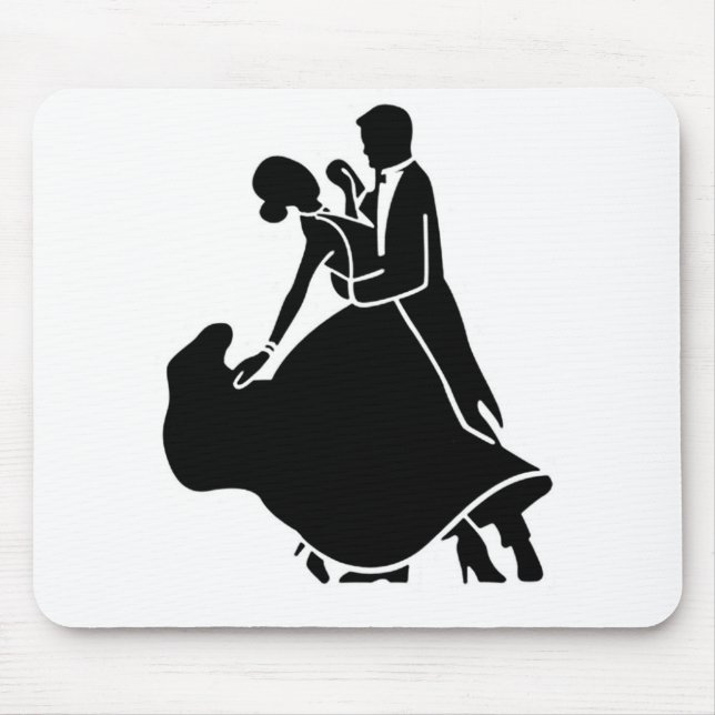 COUPLE DANCING MOUSPAD MOUSE PAD (Front)