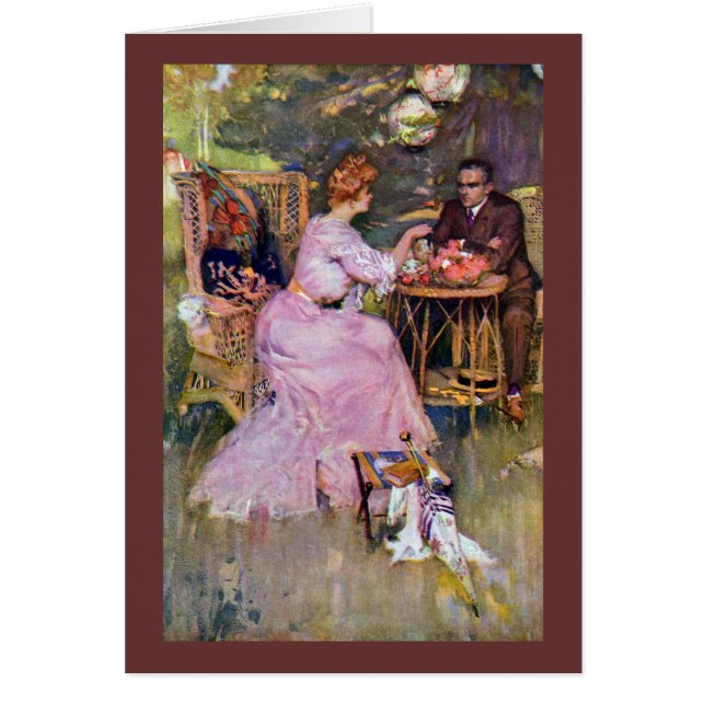 Couple Dining Al Fresco (Front)