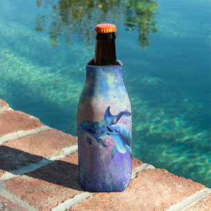 Couple Dolphin Bottle Cooler
