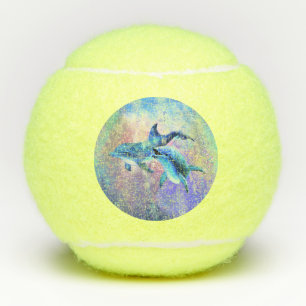 \Couple Dolphin Tennis Balls