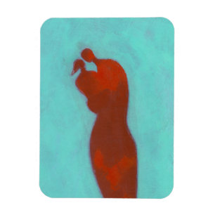 Couple Embracing Magnet