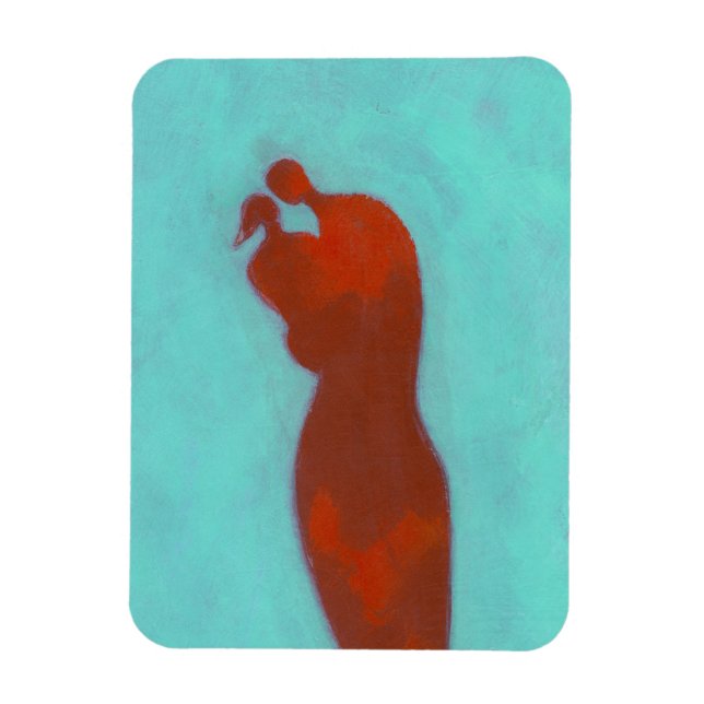 Couple Embracing Magnet (Vertical)
