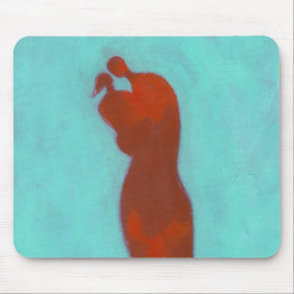 Couple Embracing Mouse Pad