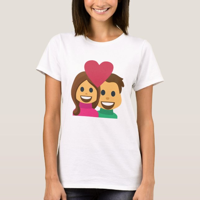 Couple Emoji T-Shirt (Front)
