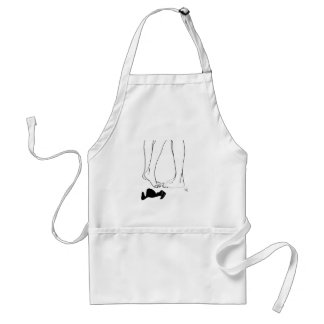 Couple et dessous standard apron